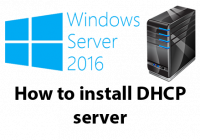 Windows Server 2016 - Instalace DHCP serveru