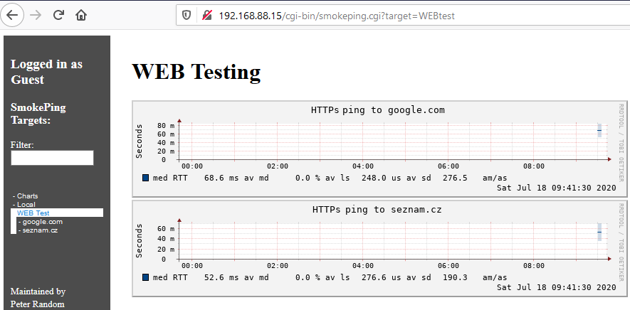 smokeping https