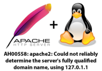 AH00558: apache2: Could not reliably determine the server's fully qualified domain name, using 127.0.1.1. Set the 'ServerName' directive globally to suppress this message