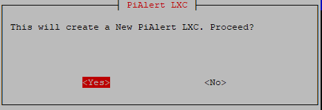 Proxmox - Instalace PiAlert