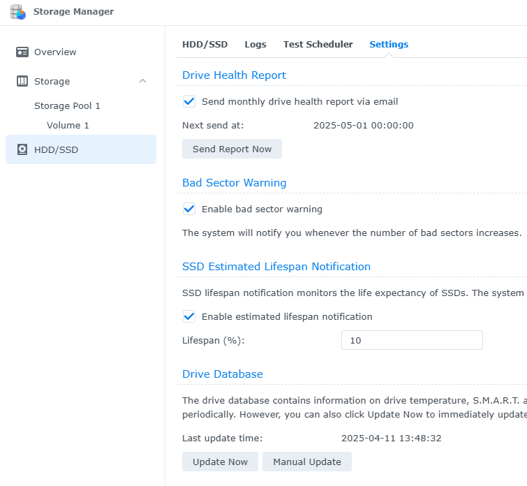 nas storage manager