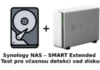 Synology NAS - SMART Extended test pro včasnou detekci vad disku