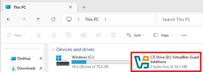 VirtualBox - Windows Fix Screen Size