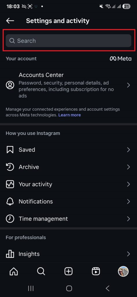 Turn off your Instagram Activity Status