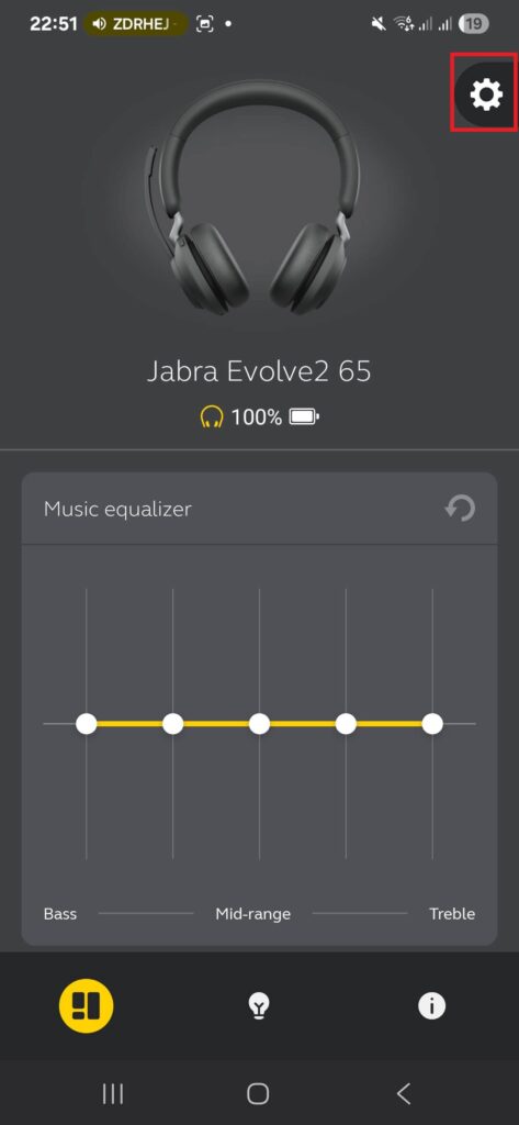 Jak vypnout Auto-Pause u Jabra sluchátek