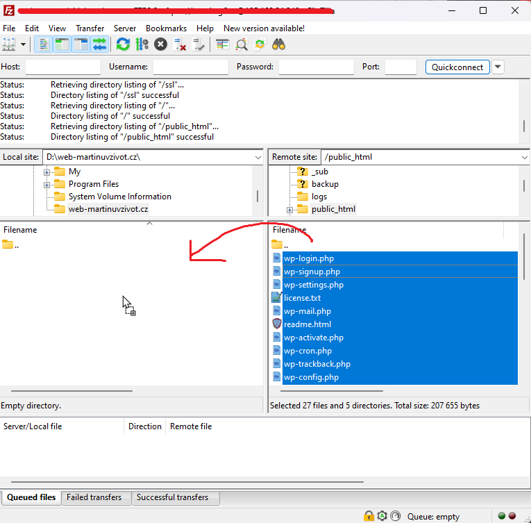 10 kroků jak zmigrovat WordPress na nový hosting