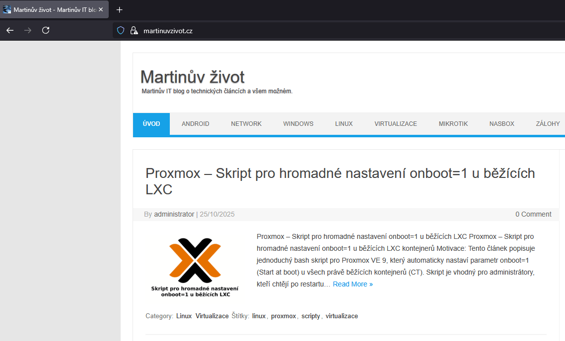Migrace WordPressu na nový hosting krok za krokem