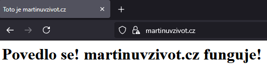Instalace LAMP na Ubuntu 24.04