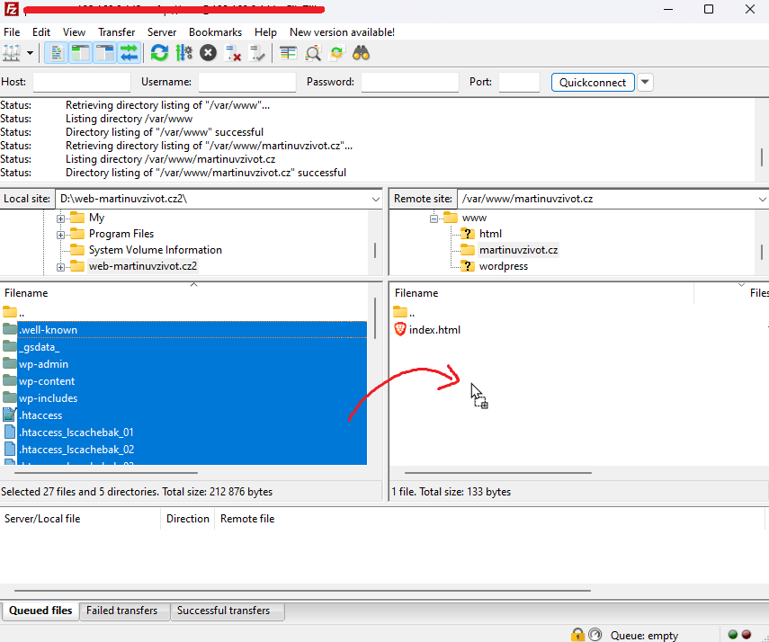10 kroků jak zmigrovat WordPress na nový hosting