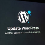 Update WordPress Another update is currently in progress