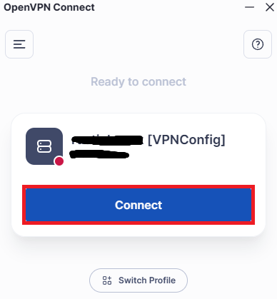 Připojení k VPN pomocí OpenVPN Připojení k VPN pomocí OpenVPN